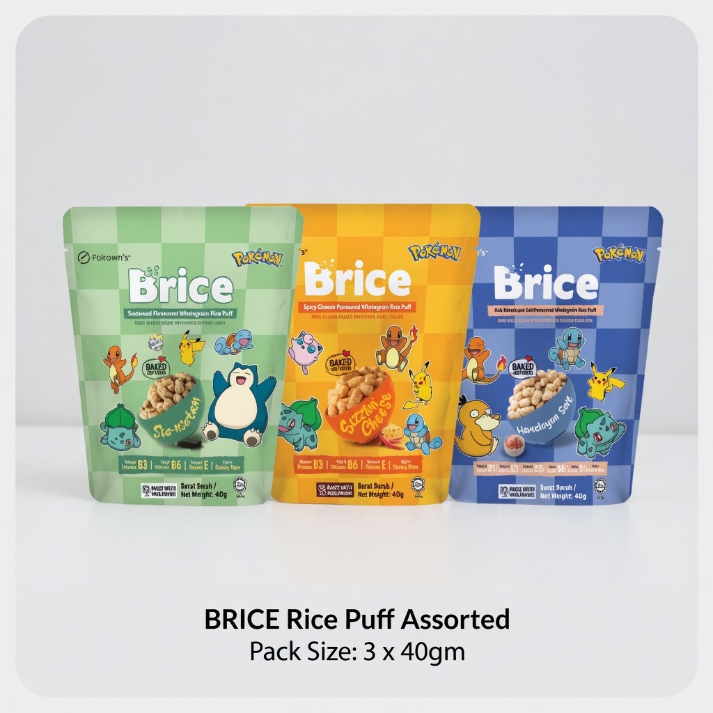 Brice Rice Puff Assorted
