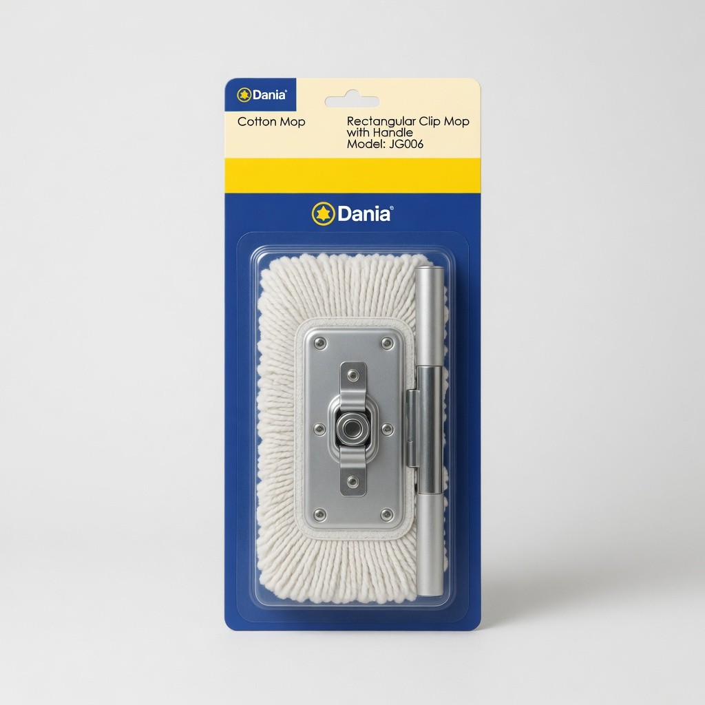Rectangular Clip Mop with Handle Model: Jg006