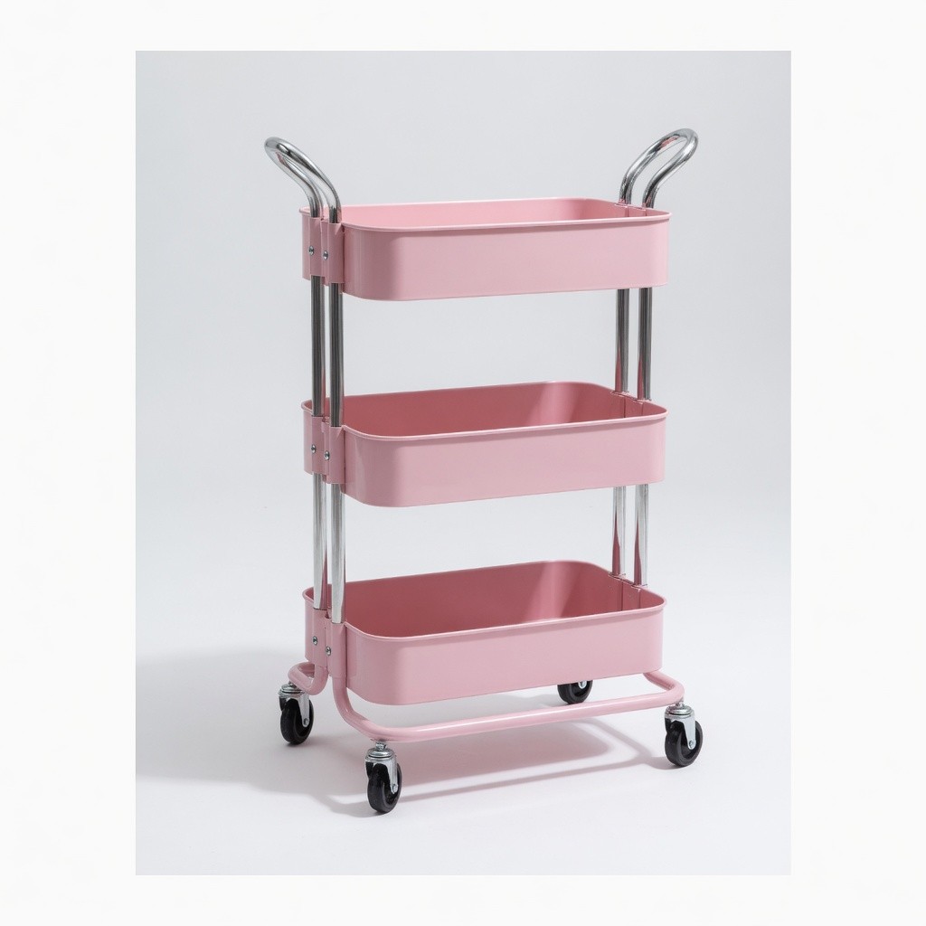 3-Tier Multipurpose Metal Trolley Model: Kd031