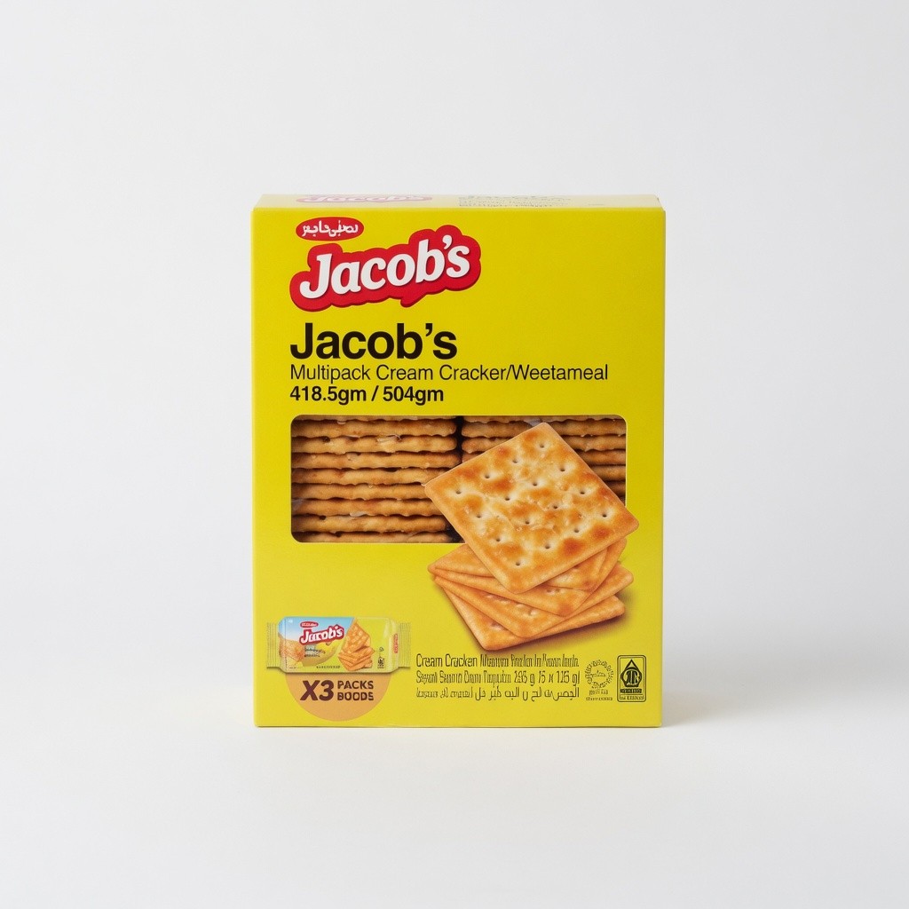 Jacob's Multipack Cream Cracker/Weetameal