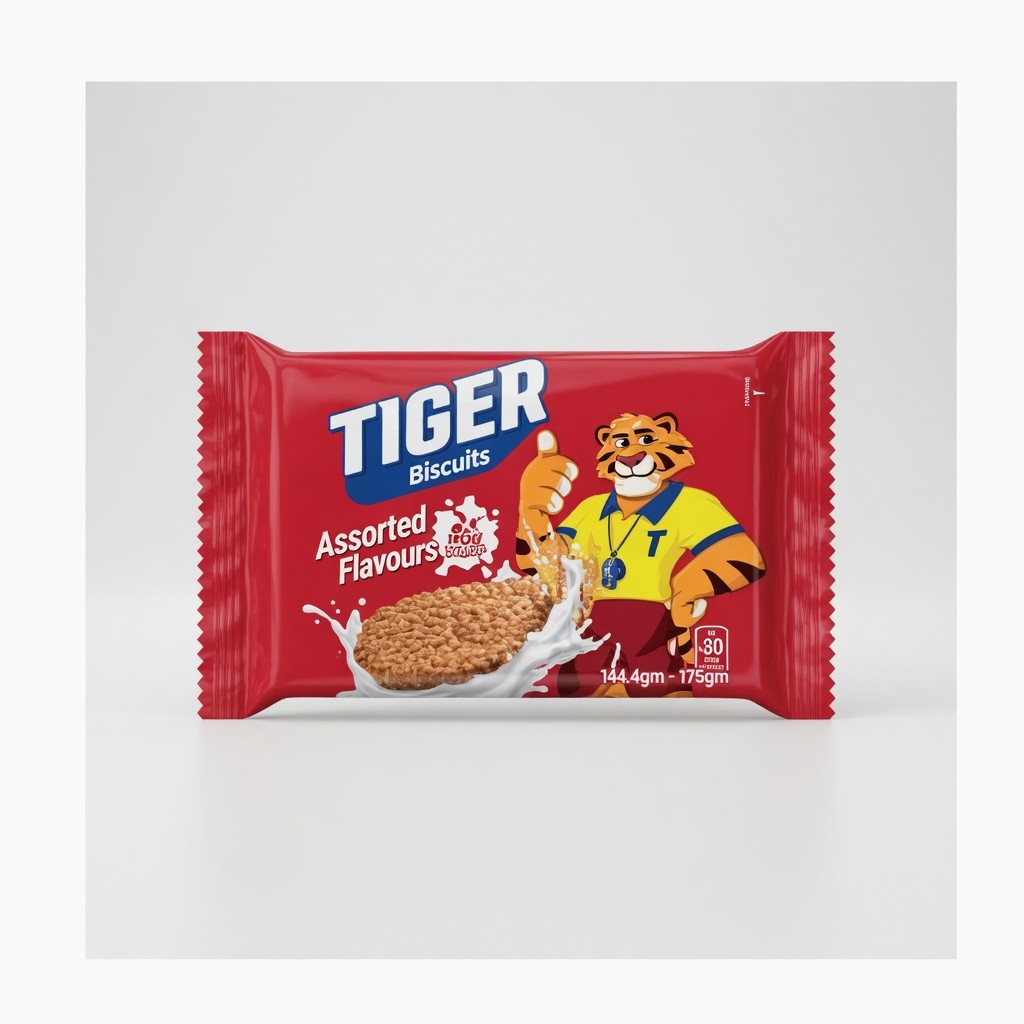 Tiger Biscuit (Assorted Flavours)