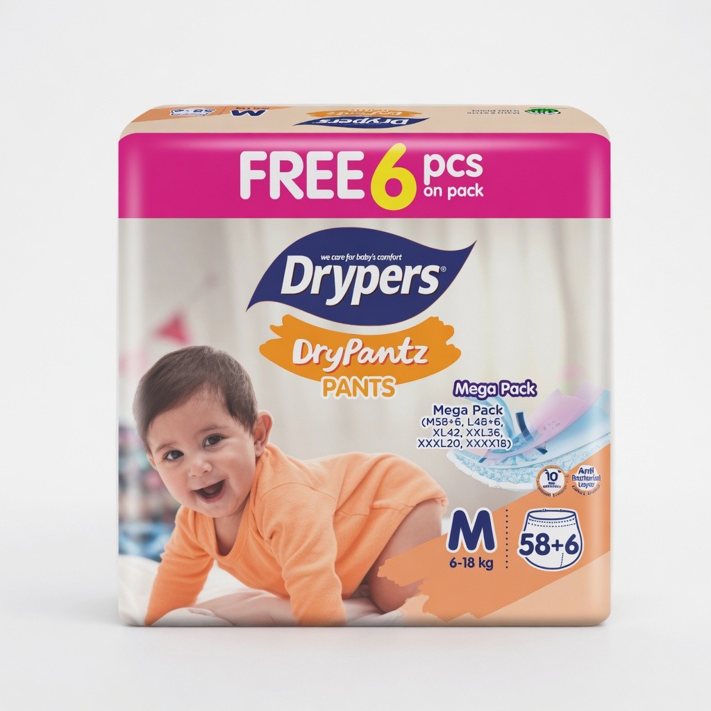 Drypers Drypantz Mega Pack