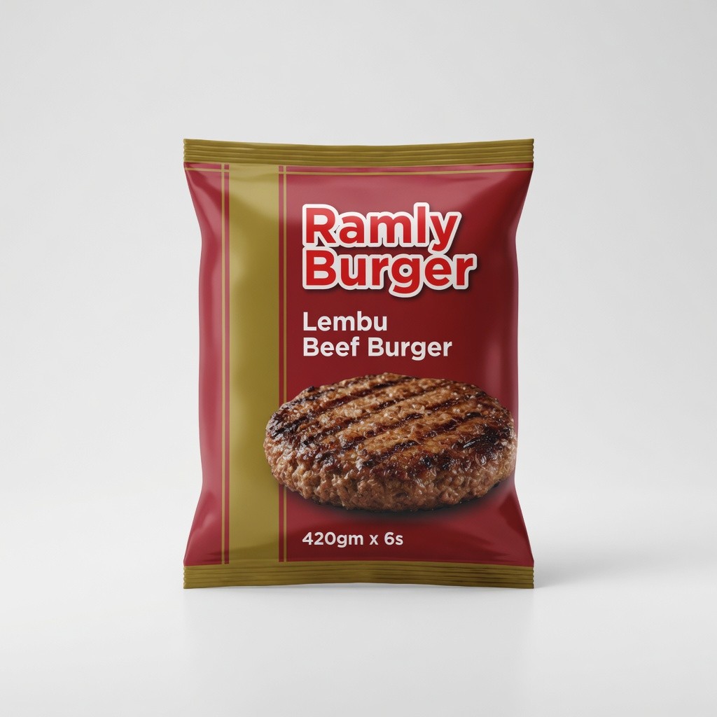 Ramly Burger Lembu Beef Burger