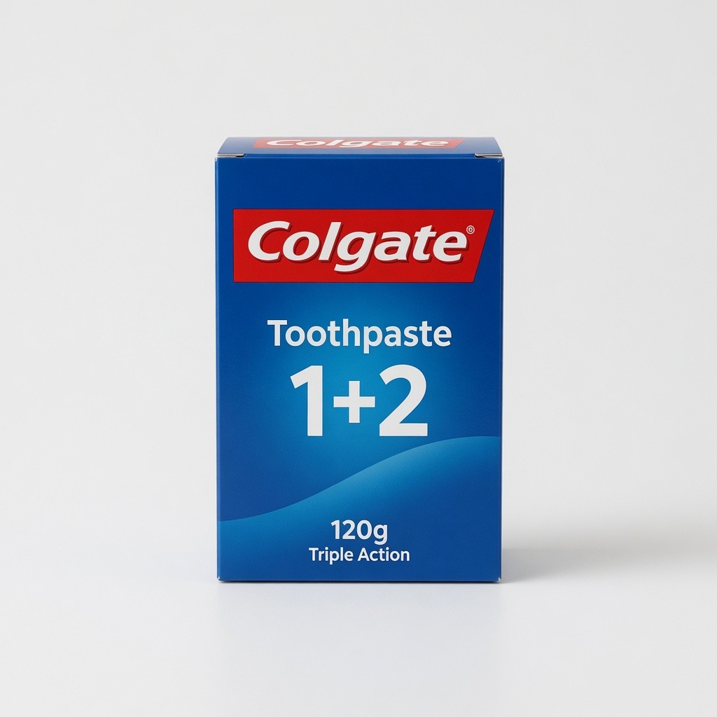 Colgate Toothpaste 120g 1+2