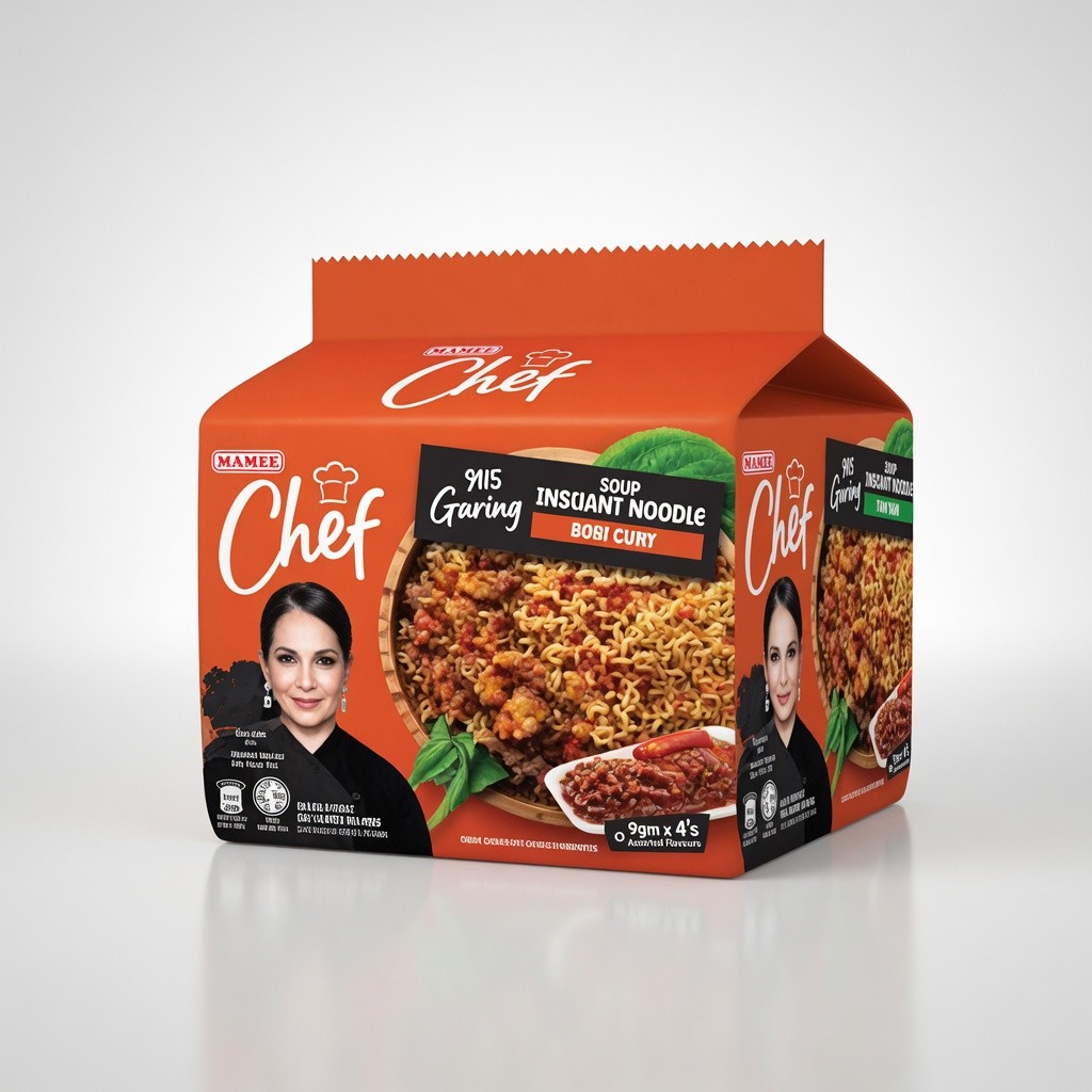 Mamee Chef Instant Noodle Assorted Flavours