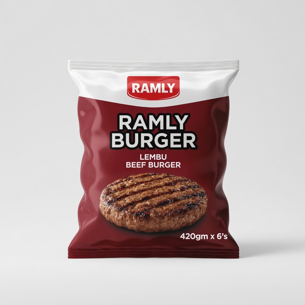 Ramly Burger Lembu Beef Burger