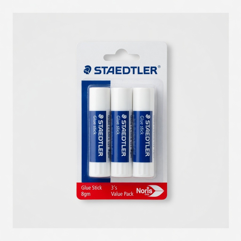 Staedtler Glue Stick 8g 3's Value Pack