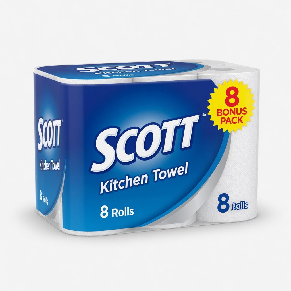Scott Kitchen Towel 8 Rolls