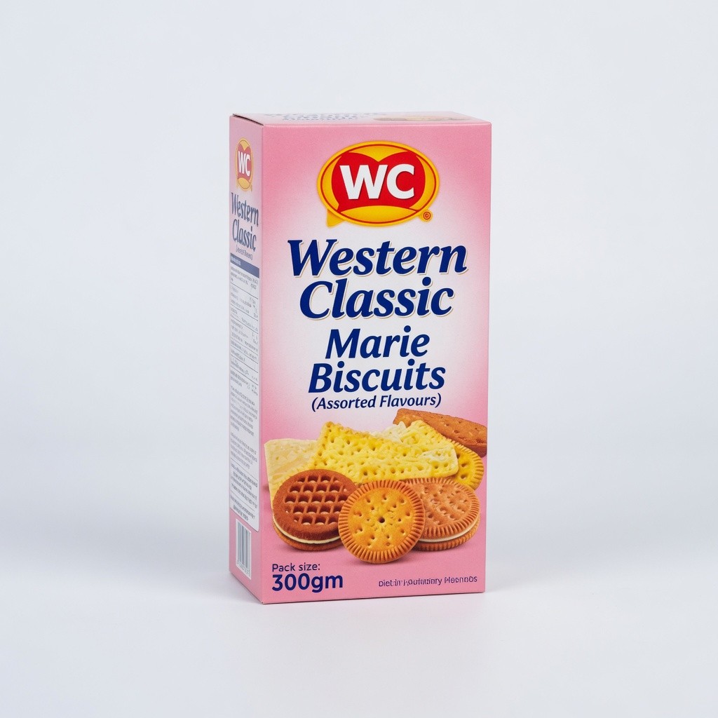 Western Classic Marie Biscuits (Assorted Flavours)