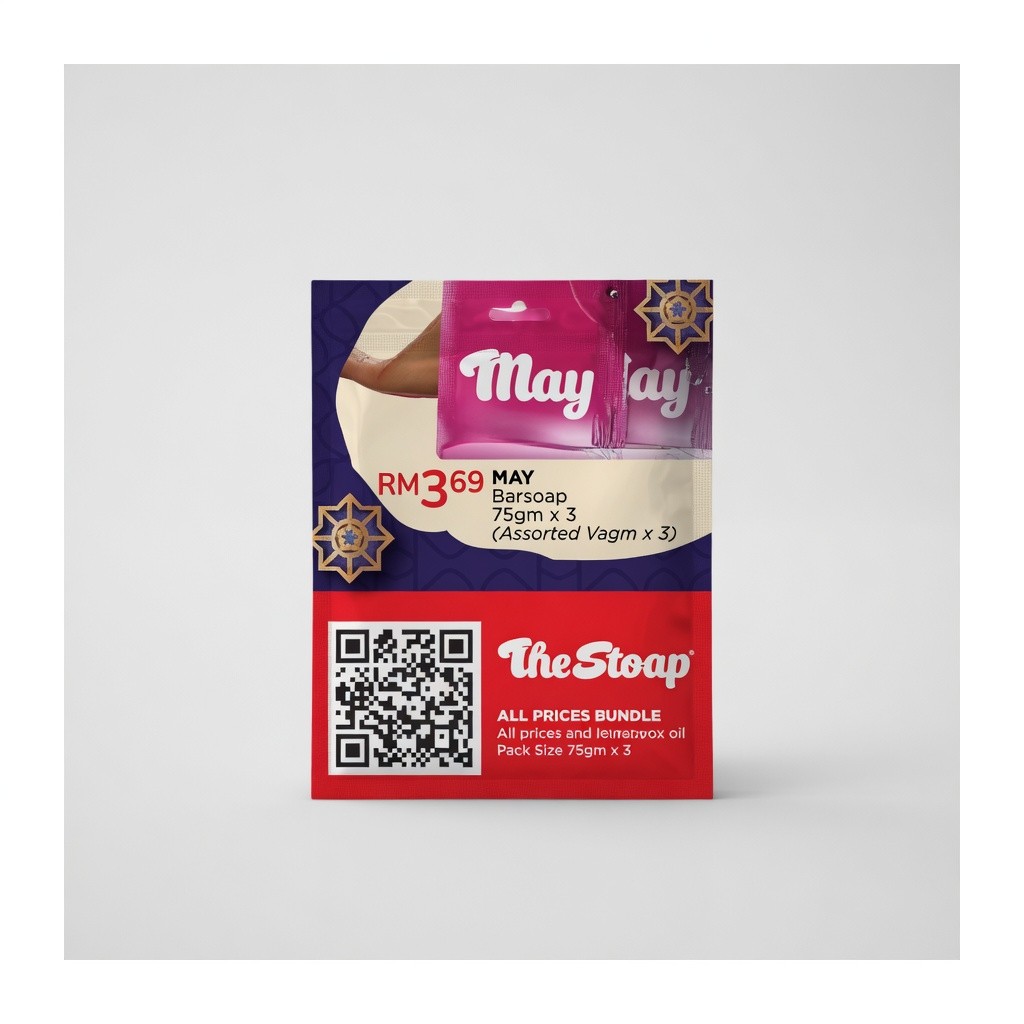 May Shampoo 75g x 3