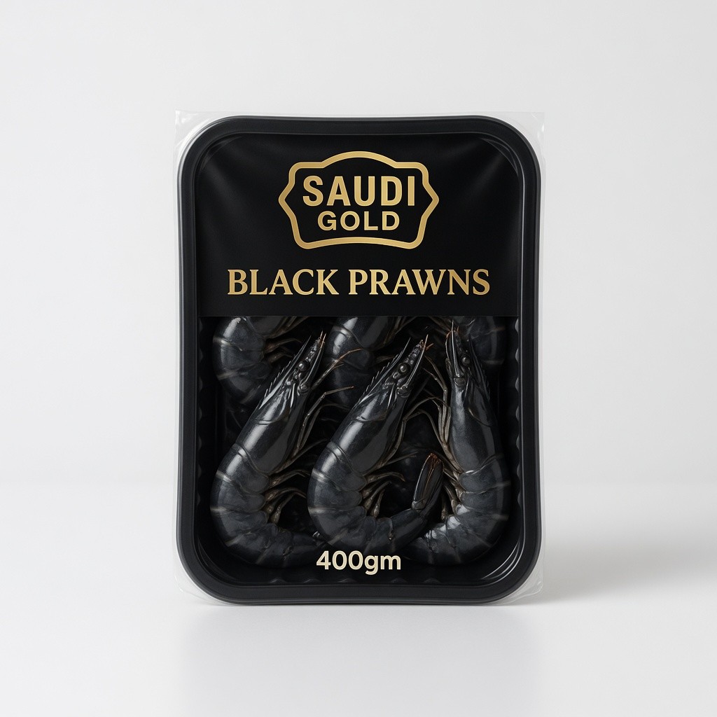 Saudi Gold Black Prawns