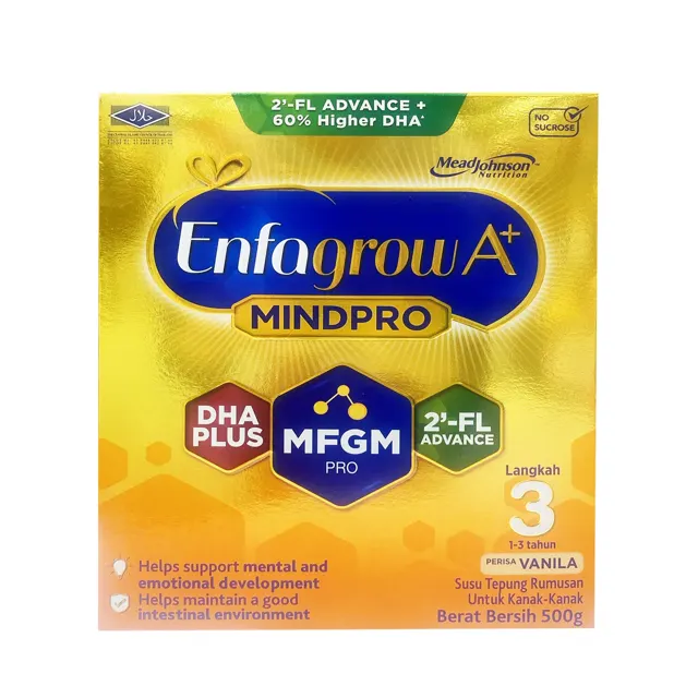 Enfagrow A+ Mind Pro Langkah 3 Vanila (Kotak)