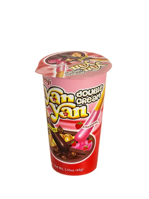 Meiji Lucky Stick Double Cream 38g