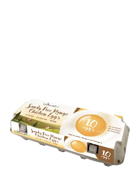 Sandy Free Range Chicken Eggs 10S