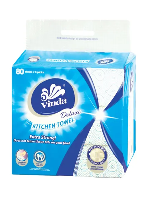 Vinda Deluxe Kitchen Towel 6 x 80 sheets