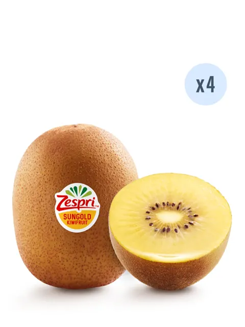 Nz Zespri Sungold Kiwifruit 4PCS Large