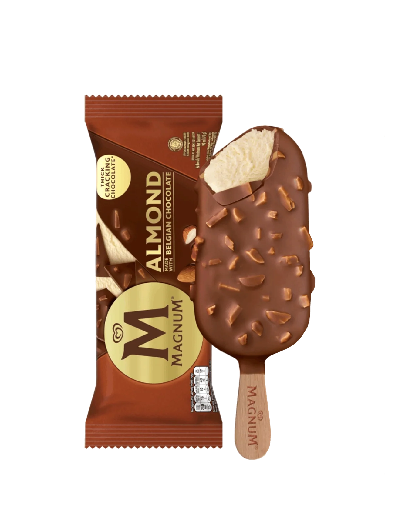 Walls Magnum Impulse Almond 80ml