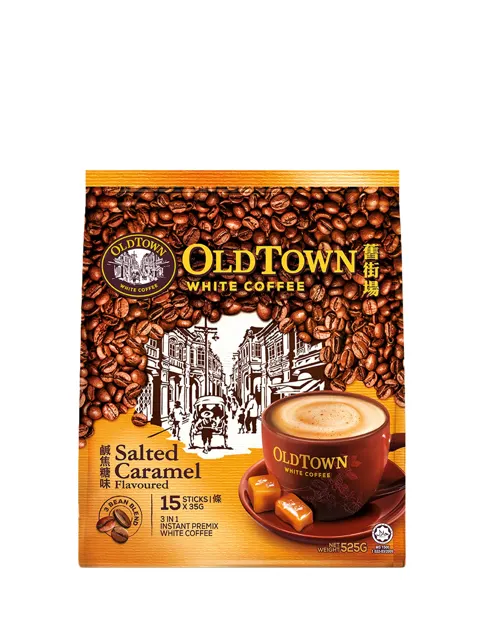 Old Town White Coffee Salted Caramel 15×35g