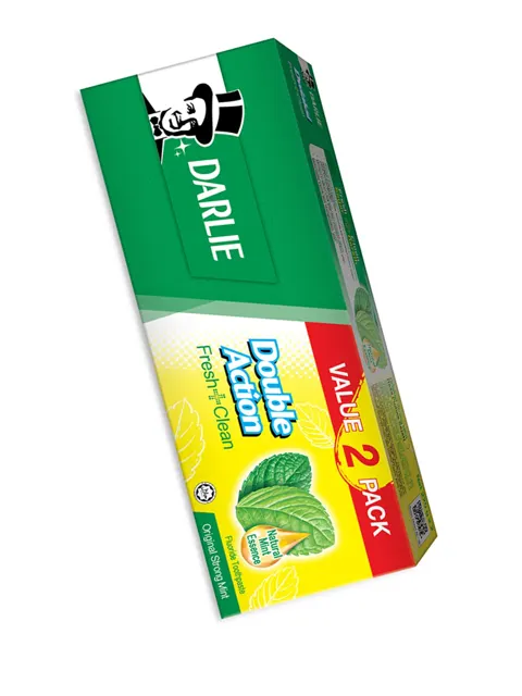 Darlie Double Action Toothpaste Original 225gx2