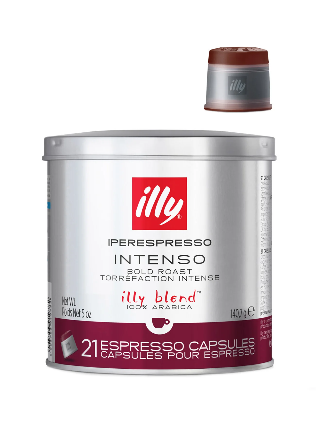 Illy Bold Roast Capsules 21S