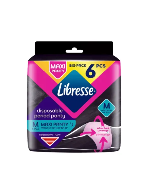 Libresse Maxi Panty M 6S