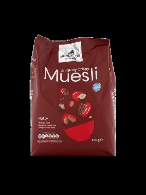 Mornflake Crispy Muesli Nutty 650g