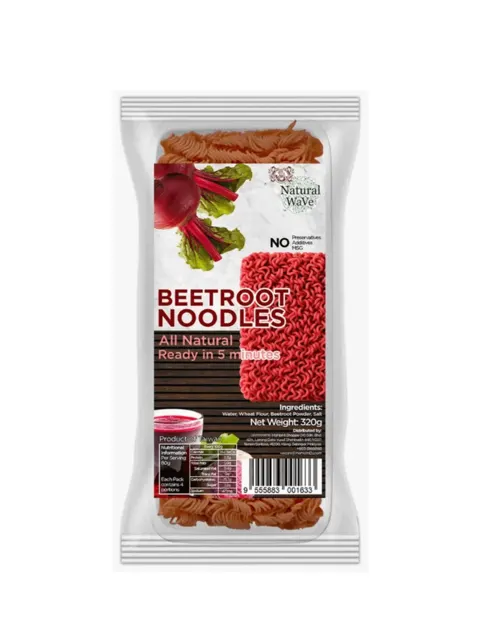 Mamami Natural Wave Beetroot Instant Noodle 320g