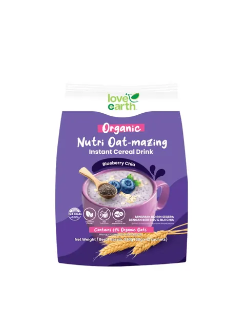 Le Nutri Oat-Mazing Instant Cerl Bberry Chia 12×28g