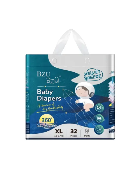 Bzu Bzu Velvet Breeze Baby Diaper Xl32