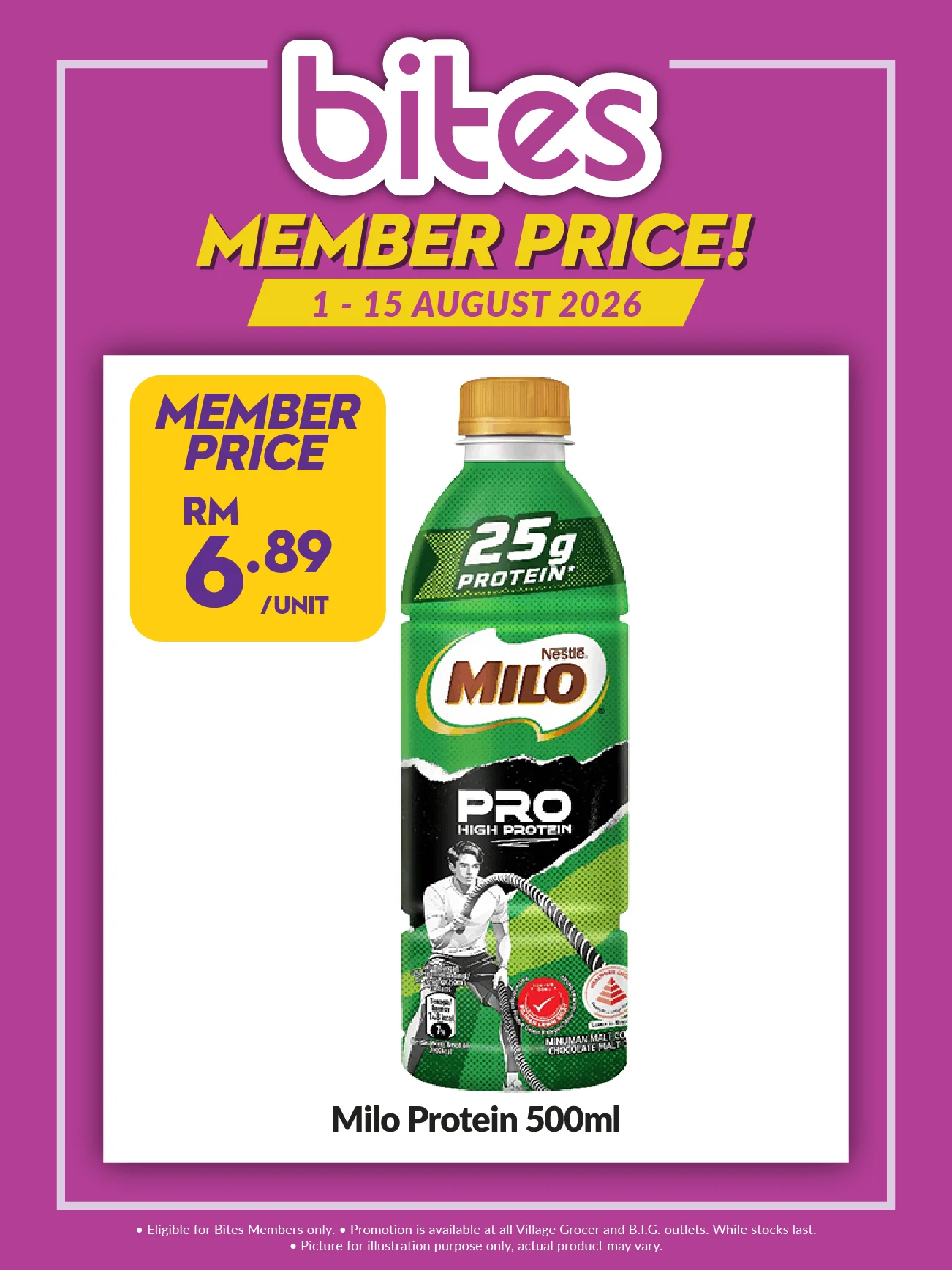 Milo Protein 500ml