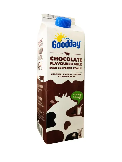 Bs] (buy 1 Free 1 @rm8.90) Goodday Choc Milk 1L