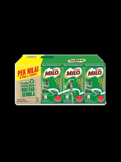 Milo Activ-Go UHT 8×125ml