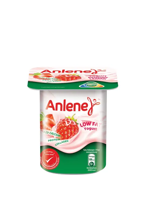 Anlene Low Fat Yogurt Sberry 110g