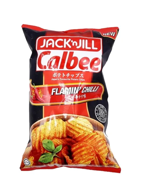 Bs] Jnj Calbee Potato Chip Flamin Chili 170g