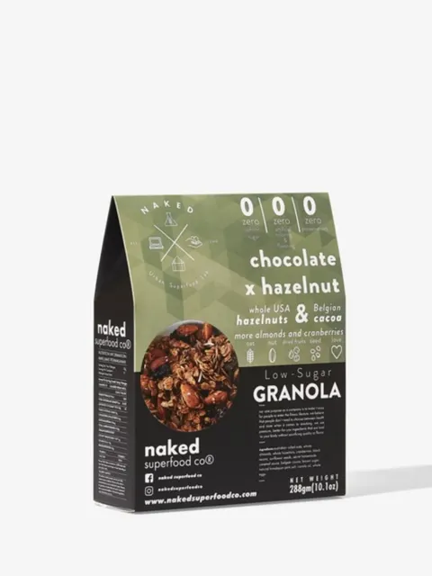 Naked S/food Co. Granola Chocolate 288g