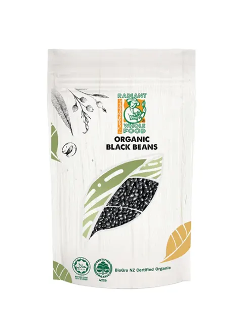 Radiant Organic Black Bean 500g