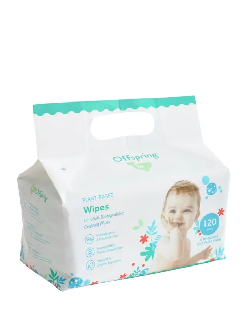 Offspring Plant-Based Wipes 6×20s