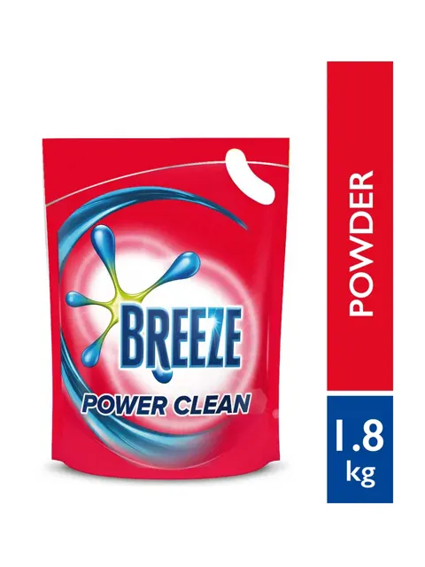 Breeze Liq Detergent Power Clean Refill 1.5kg
