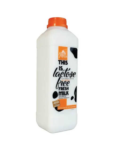 Farm Fresh Lactose Free Full Cream Milk 1L