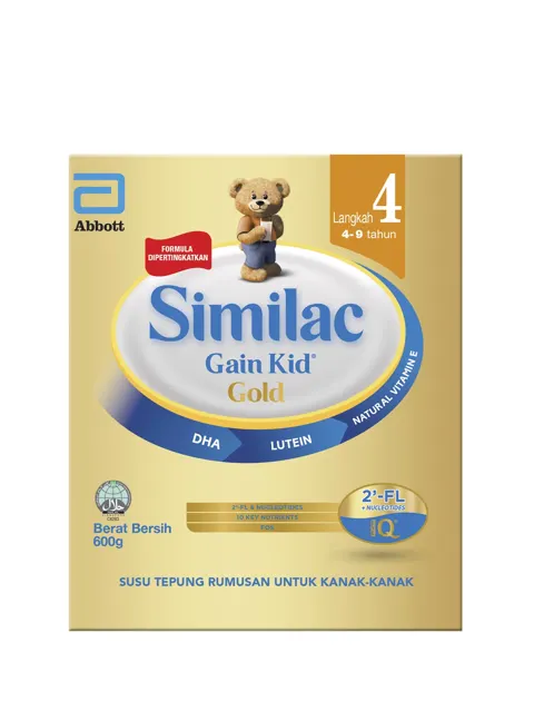 Similac Gold Gain Plus Step 4 Bib 600g