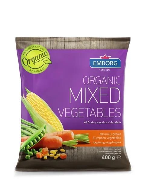 Emborg Organic Mix Vegetables 400g