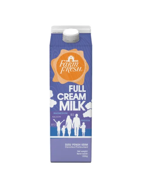 Farm Fresh Pasteurized Full Cream Milk 1L