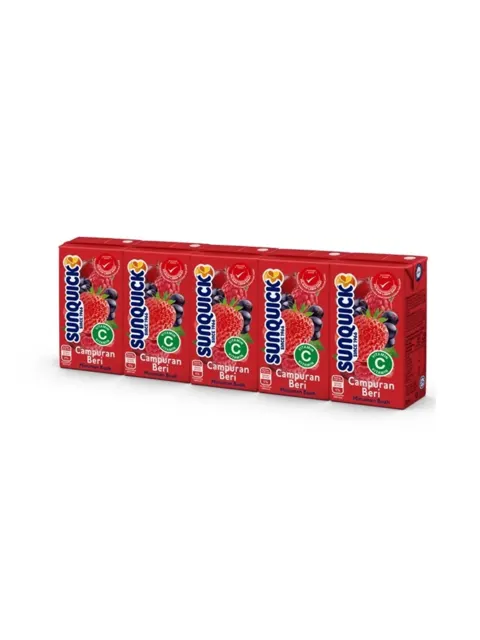 Sunquick Berries Fruit Drink 5*125ml