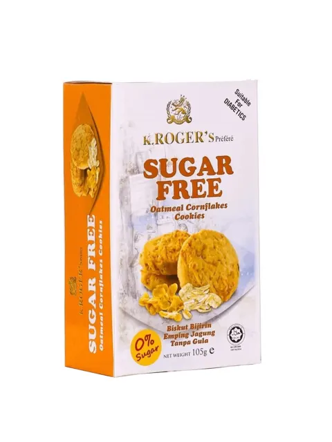 K. Roger's Sugar Free Oatmeal Cornflakes 105g